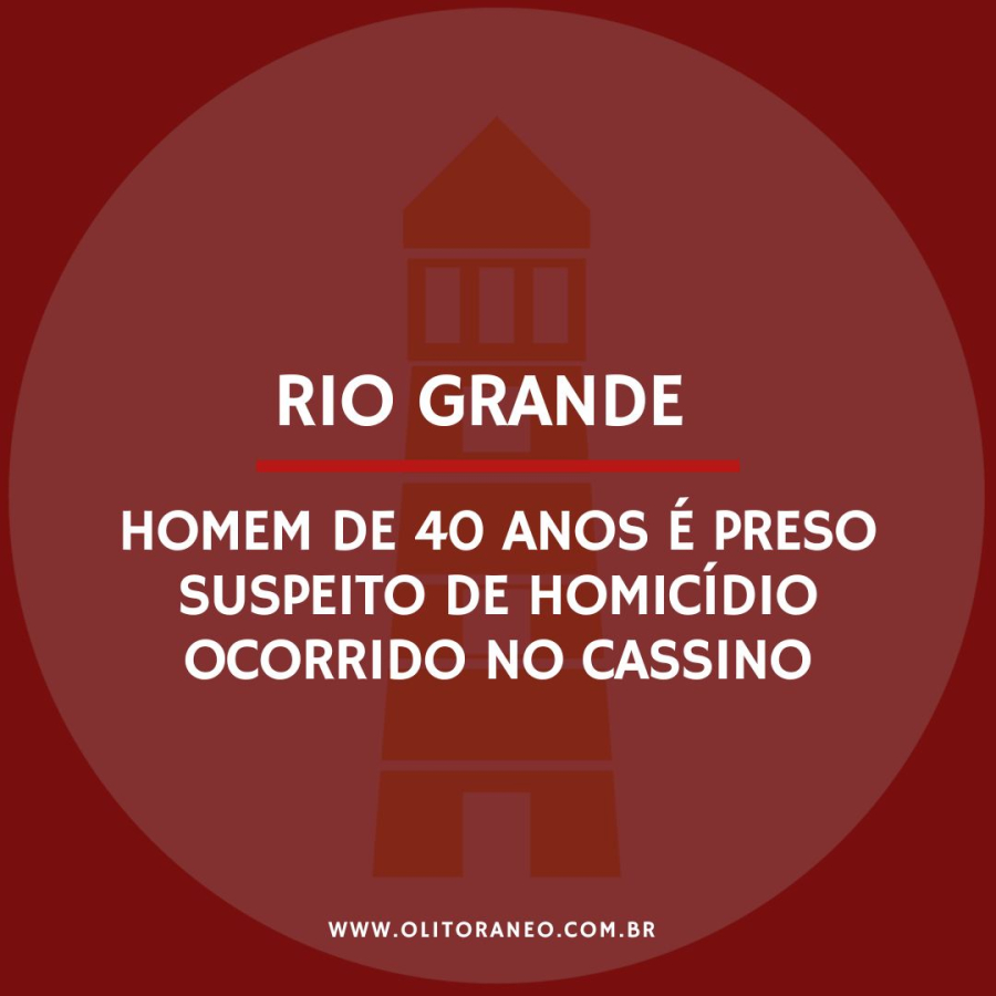 Homem de 40 anos é preso suspeito de homicídio tentado ocorrido no Cassino