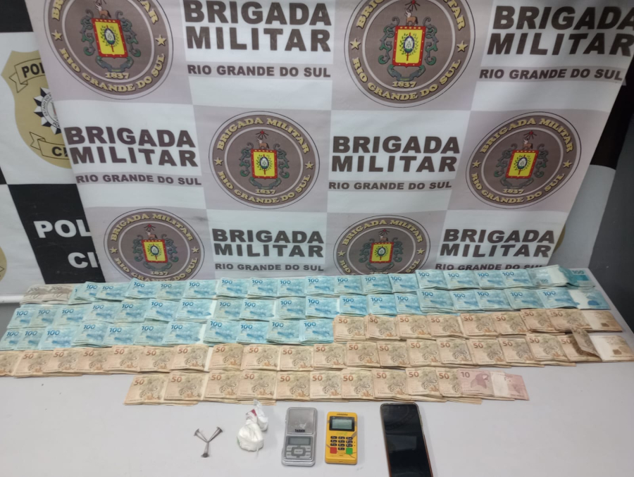 Homem é preso em flagrante com mais de R$85 mil em espécie, no bairro Getúlio Vargas