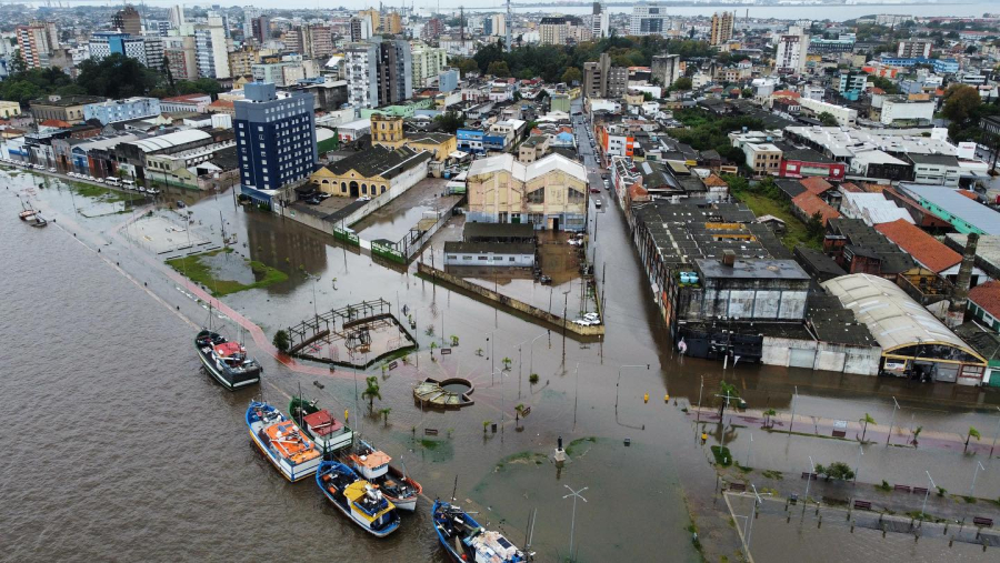 Metsul emite alerta para risco de enchente histórica e de grandes proporções em Rio Grande